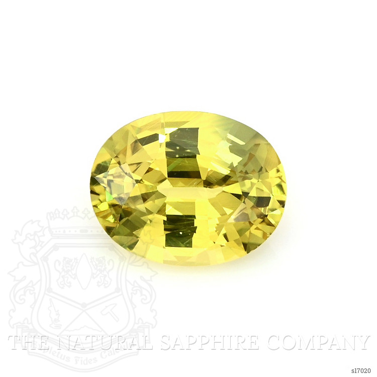 3.11 Ct. Yellow Sapphire from Ceylon (Sri Lanka)