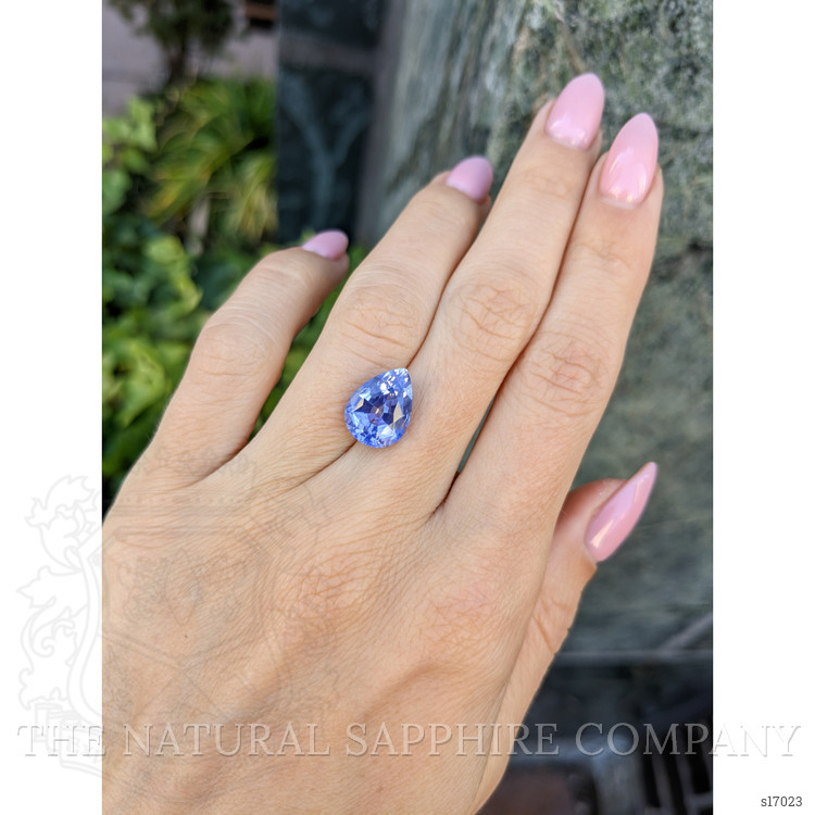 5.24 Ct. Blue Sapphire from Ceylon (Sri Lanka)