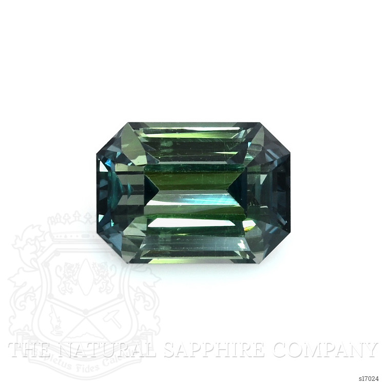 2.06 Ct. Bluish Green Sapphire from Ceylon (Sri Lanka)