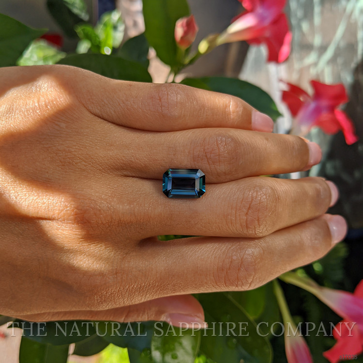 4.83 Ct. Greenish Blue Sapphire from Madagascar