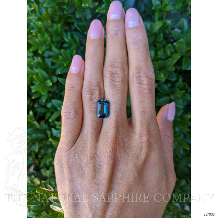 4.83 Ct. Greenish Blue Sapphire from Madagascar