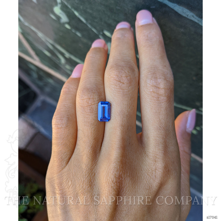 2.24 Ct. Blue Sapphire from Ceylon (Sri Lanka)