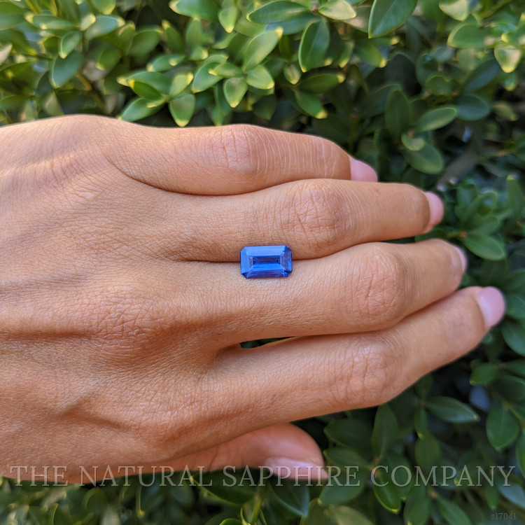 2.24 Ct. Blue Sapphire from Ceylon (Sri Lanka)