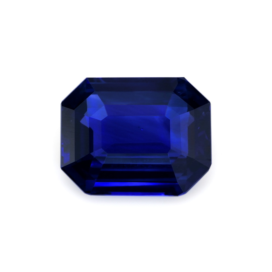 Loose Blue Sapphire - Emerald Cut 4.00 Ct. - #S17049 | The Natural