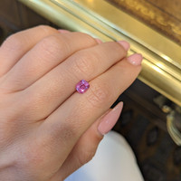 1.03 Ct. Pink Sapphire from Ceylon (Sri Lanka) Life Style
