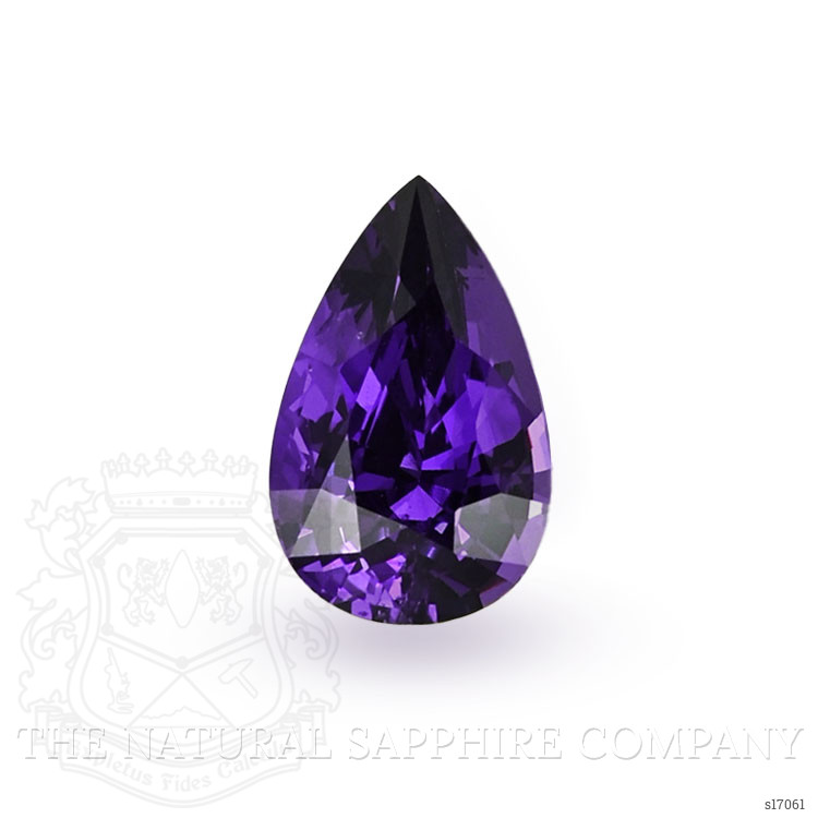 2.56 Ct. Purple Sapphire from Ceylon (Sri Lanka)