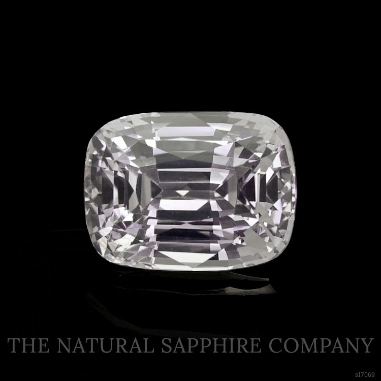 3.01 Ct. White Sapphire from Ceylon (Sri Lanka)