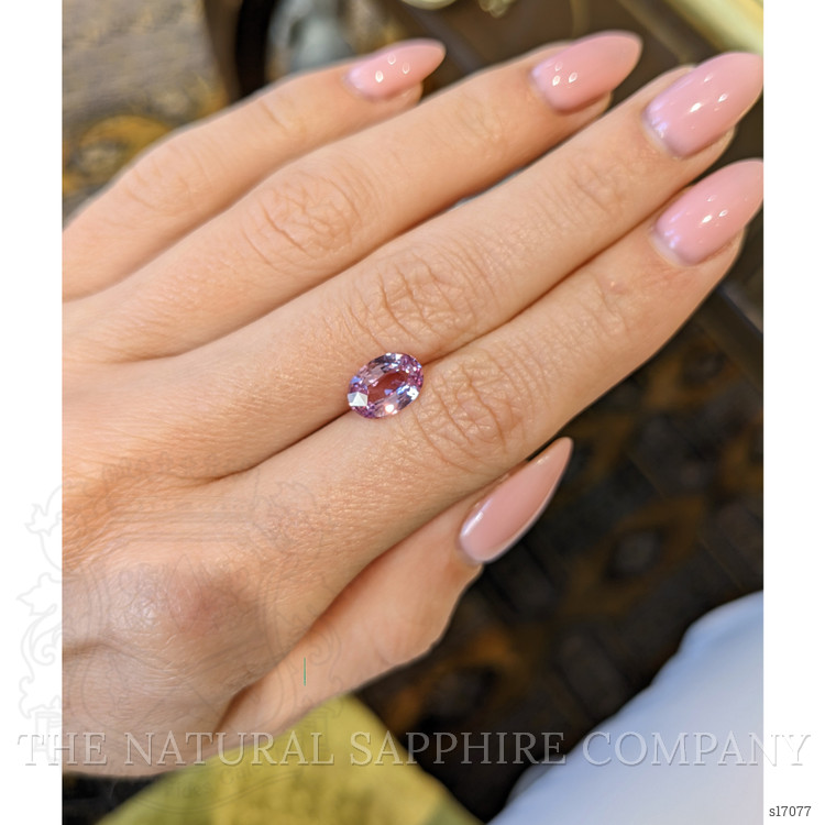 2.04 Ct. Pink Sapphire from Ceylon (Sri Lanka)