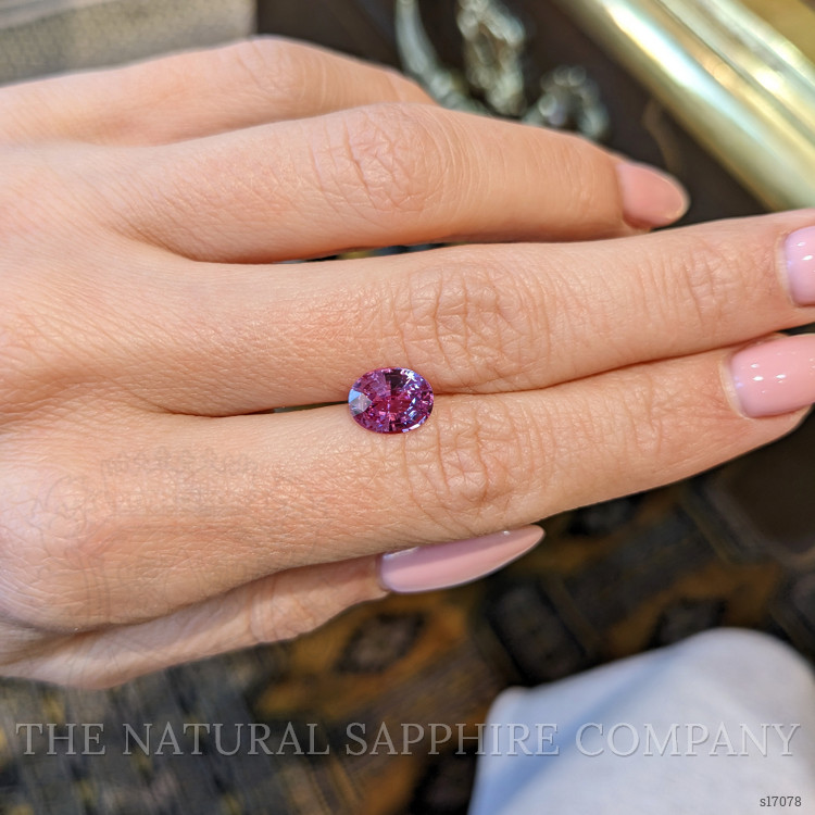 2.08 Ct. Pink Sapphire from Ceylon (Sri Lanka)