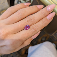 2.08 Ct. Pink Sapphire from Ceylon (Sri Lanka) Life Style
