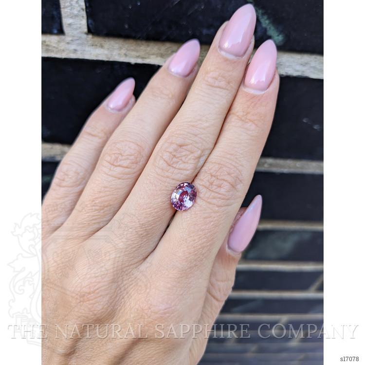 2.08 Ct. Pink Sapphire from Ceylon (Sri Lanka)