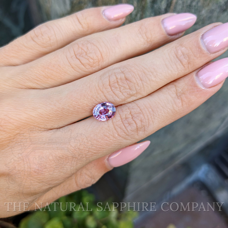 2.08 Ct. Pink Sapphire from Ceylon (Sri Lanka)