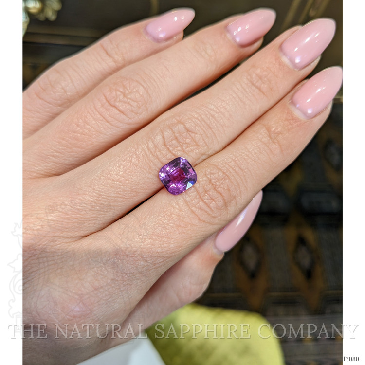 2.28 Ct. Purplish Pink Sapphire from Madagascar