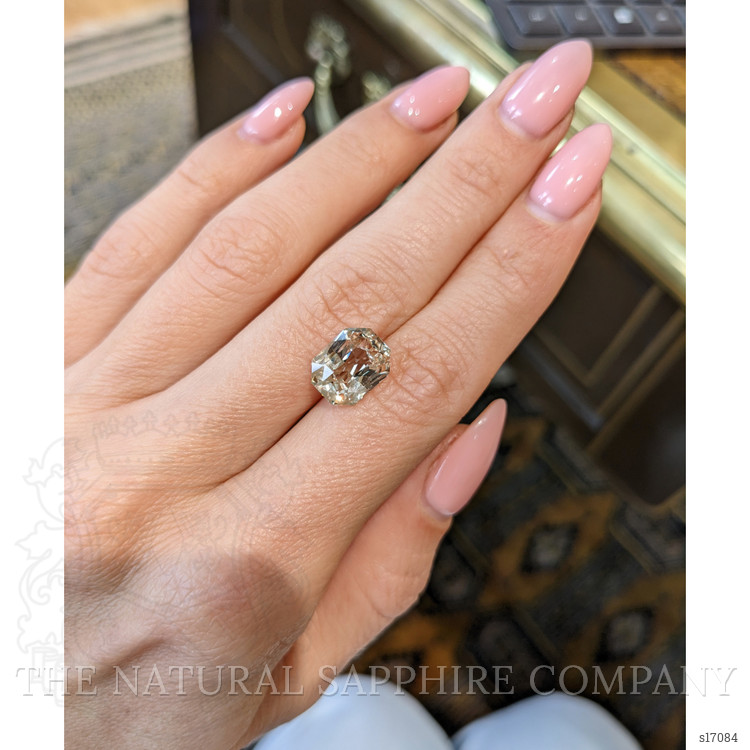 5.11 Ct. Peach Sapphire from Madagascar