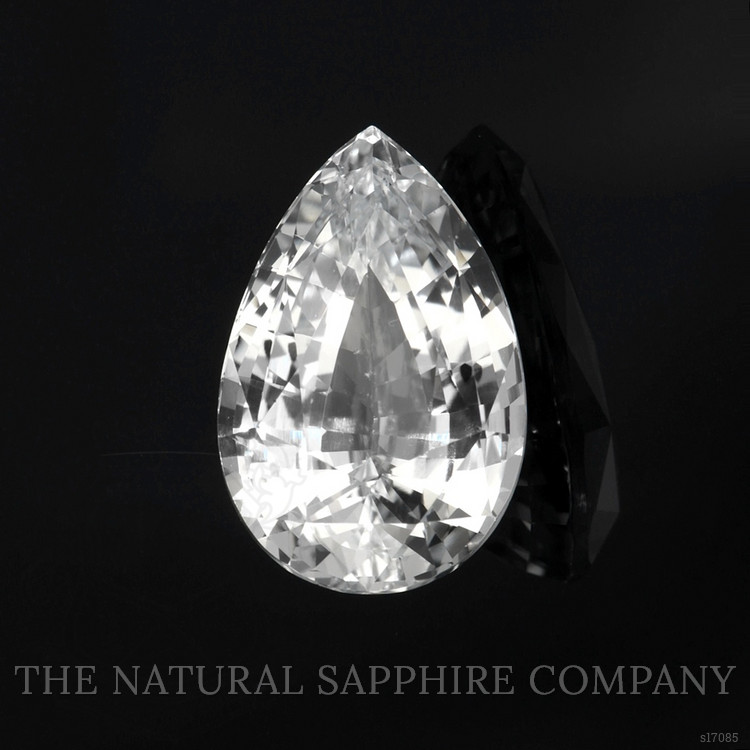8.03 Ct. White Sapphire from Ceylon (Sri Lanka)