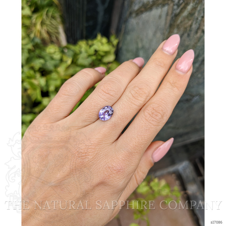 2.78 Ct. Purple Sapphire from Ceylon (Sri Lanka)