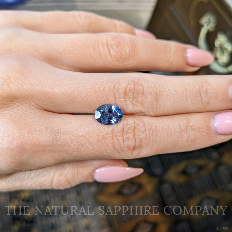 2.78 Ct. Blue Sapphire from Ceylon (Sri Lanka)