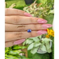 1.56 Ct. Blue Sapphire from Ceylon (Sri Lanka) Life Style
