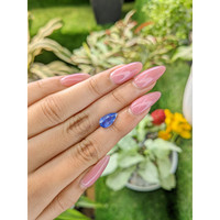2.36 Ct. Blue Sapphire from Ceylon (Sri Lanka) Life Style