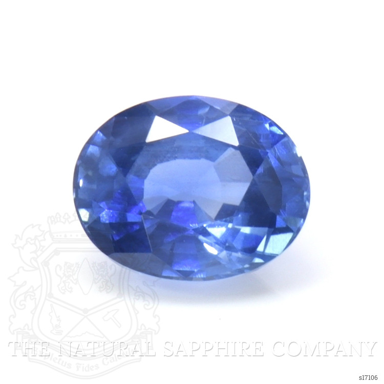 1.73 Ct. Blue Sapphire from Ceylon (Sri Lanka)