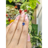 1.73 Ct. Blue Sapphire from Ceylon (Sri Lanka) Life Style