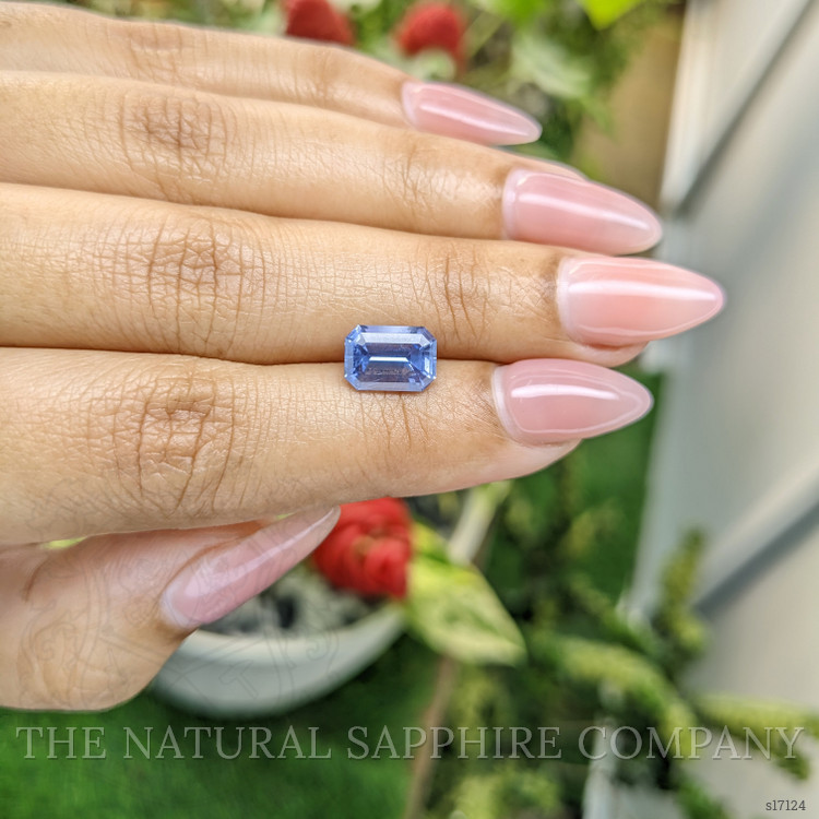 2.67 Ct. Blue Sapphire from Ceylon (Sri Lanka)