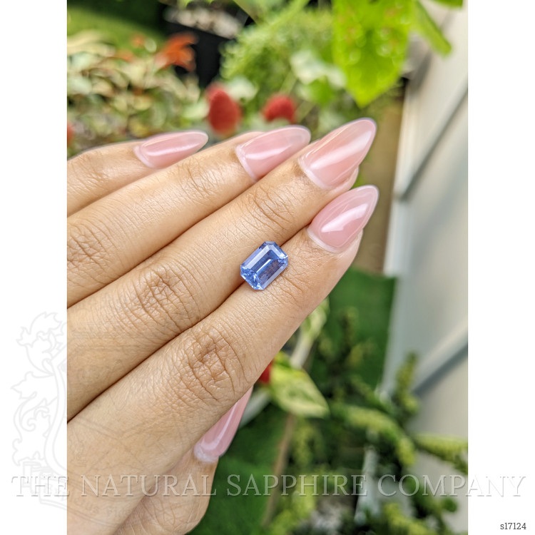 2.67 Ct. Blue Sapphire from Ceylon (Sri Lanka)