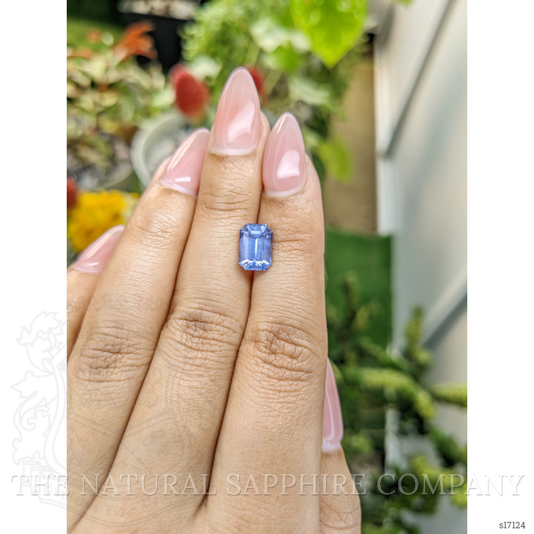 2.67 Ct. Blue Sapphire from Ceylon (Sri Lanka)