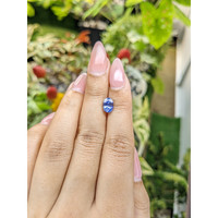 1.71 Ct. Blue Sapphire from Ceylon (Sri Lanka) Life Style