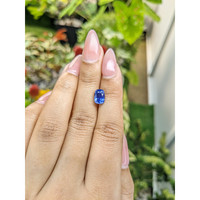 2.60 Ct. Blue Sapphire from Ceylon (Sri Lanka) Life Style