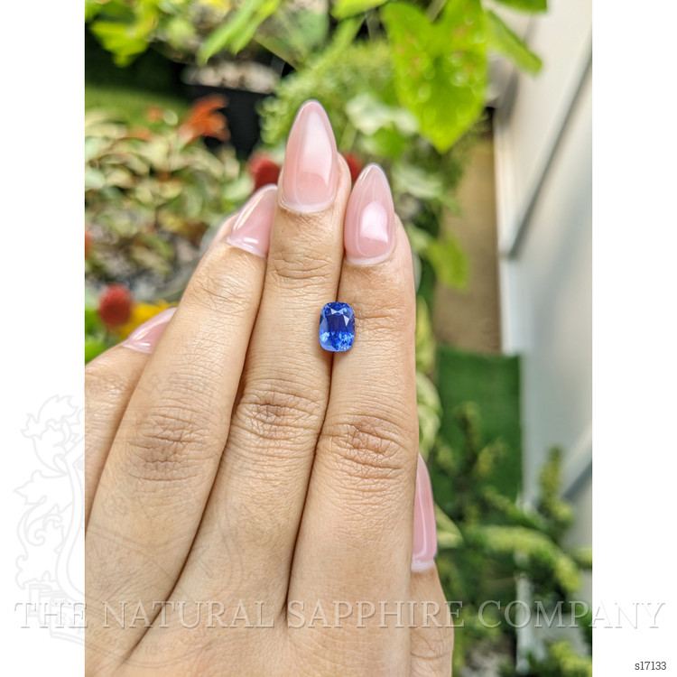 2.60 Ct. Blue Sapphire from Ceylon (Sri Lanka)