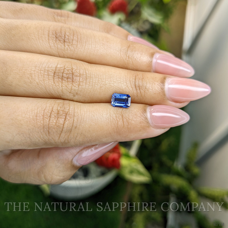 1.17 Ct. Blue Sapphire from Ceylon (Sri Lanka)