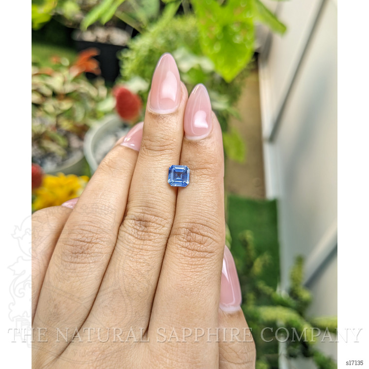 1.89 Ct. Blue Sapphire from Ceylon (Sri Lanka)