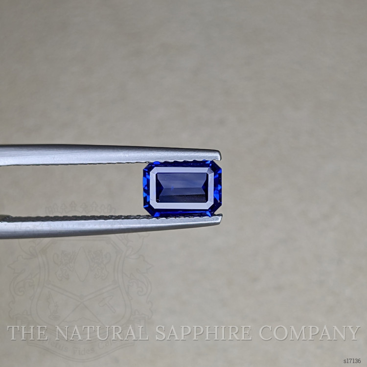 1.10 Ct. Blue Sapphire from Ceylon (Sri Lanka)