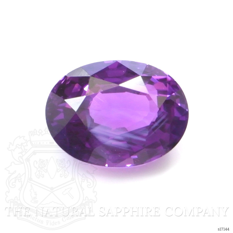 2.12 Ct. Purple Sapphire from Ceylon (Sri Lanka)