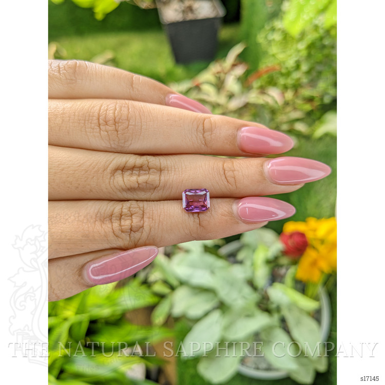 1.94 Ct. Purplish Pink Sapphire from Ceylon (Sri Lanka)