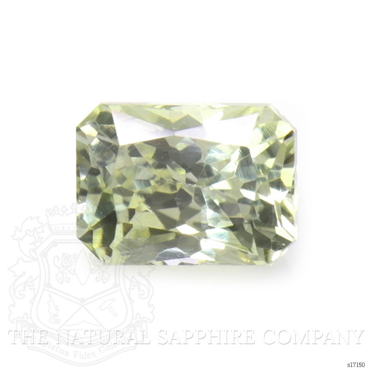 1.14 Ct. Yellowish Green Sapphire from Ceylon (Sri Lanka)