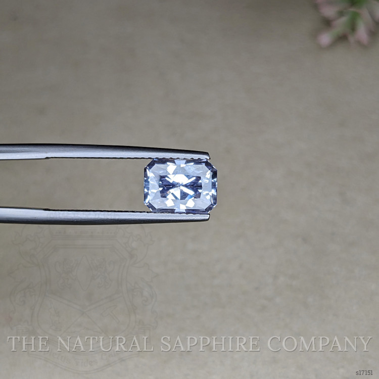 2.74 Ct. Violet Sapphire from Ceylon (Sri Lanka)