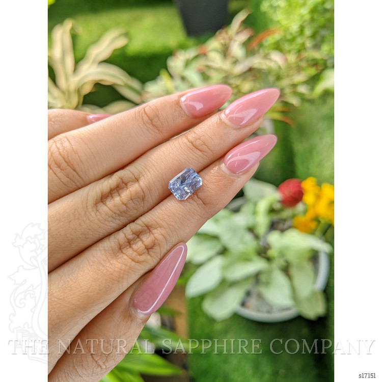 2.74 Ct. Violet Sapphire from Ceylon (Sri Lanka)