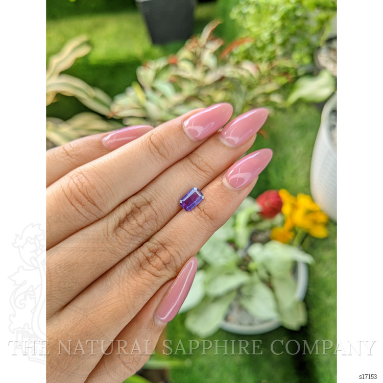 1.17 Ct. Bi Color Sapphire from Ceylon (Sri Lanka)