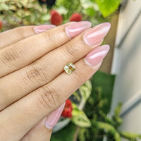 1.07 Ct. Greenish Yellow Sapphire from Ceylon (Sri Lanka) Life Style