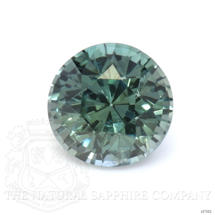 1.81 Ct. Bluish Green Sapphire from Ceylon (Sri Lanka)