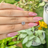 1.54 Ct. White Sapphire from Ceylon (Sri Lanka) Life Style