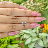 1.53 Ct. White Sapphire from Ceylon (Sri Lanka) Life Style