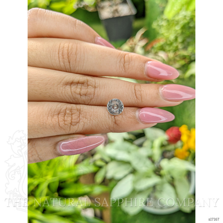 1.94 Ct. White Sapphire from Ceylon (Sri Lanka)