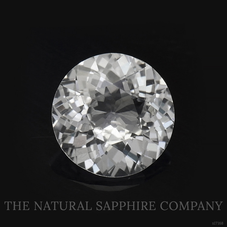 1.37 Ct. White Sapphire from Ceylon (Sri Lanka)