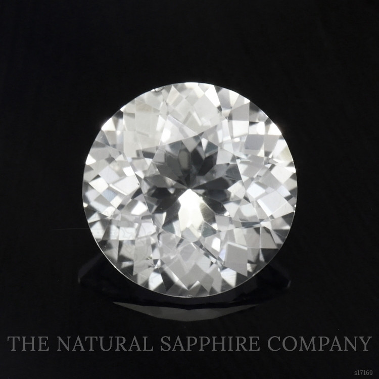1.54 Ct. White Sapphire from Ceylon (Sri Lanka)