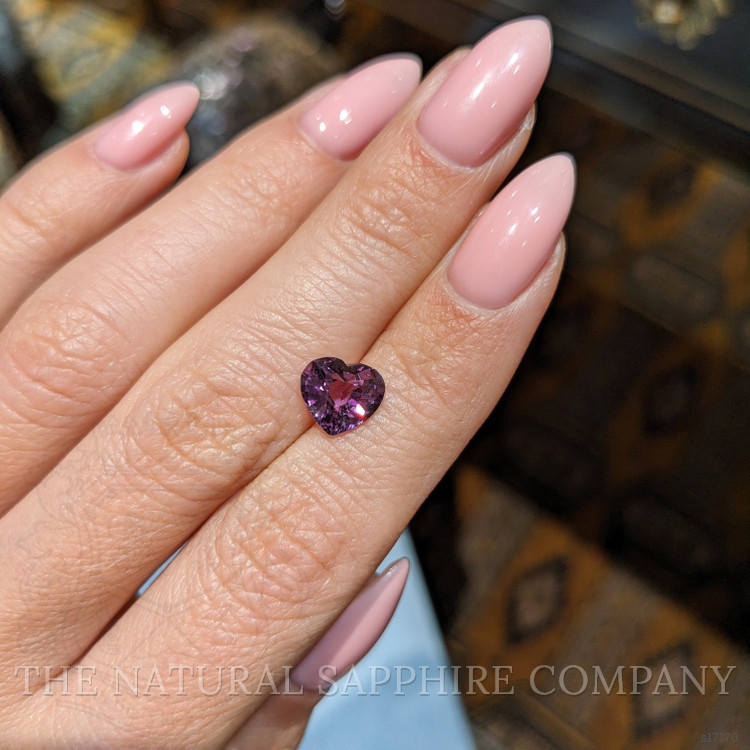 2.25 Ct. Purple Sapphire from Ceylon (Sri Lanka)
