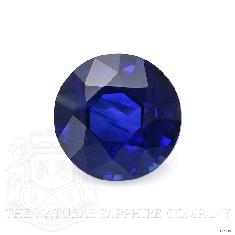 0.59 Ct. Blue Sapphire from Ceylon (Sri Lanka)