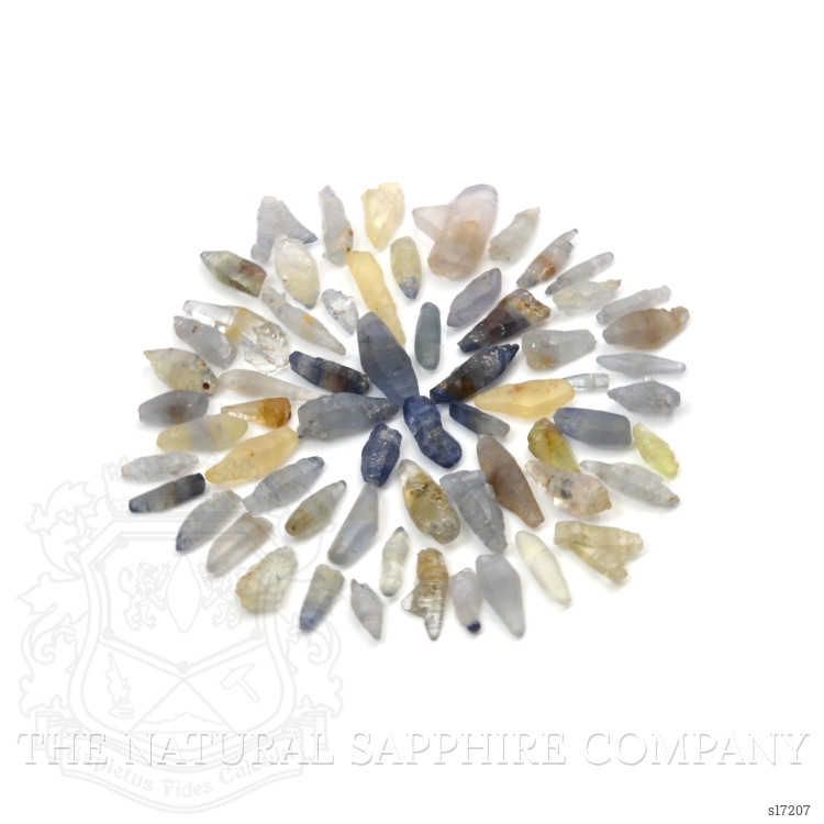 99.80 Ct. Multi Color Sapphire Crystal from Ceylon (Sri Lanka)